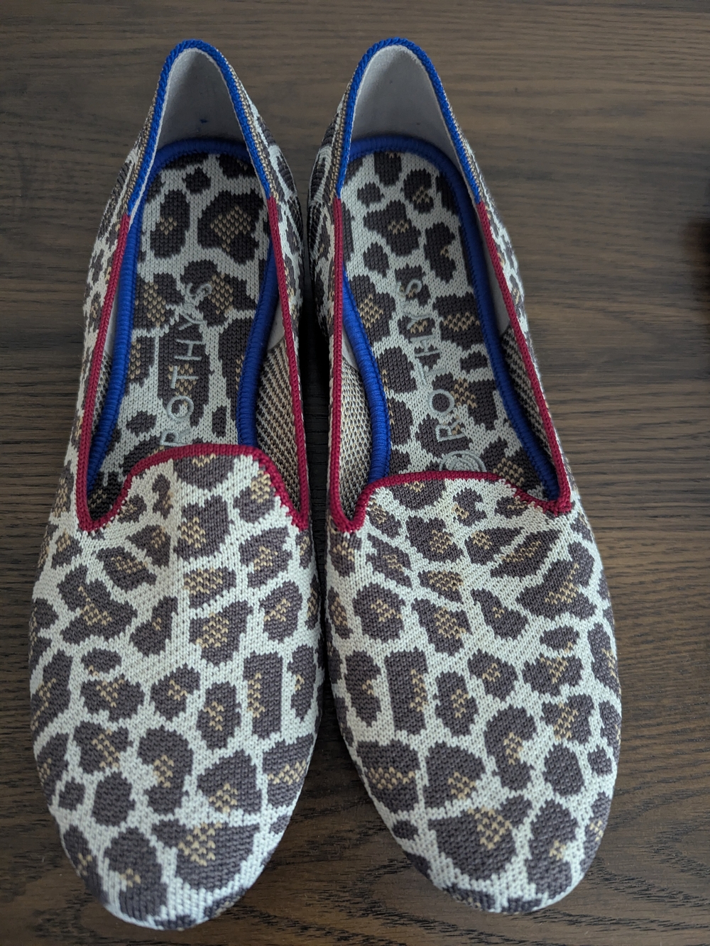 Rothy's Leopard Print Flats Size 7